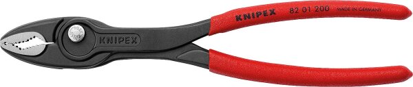 Frontgreifzange KNIPEX® TwinGrip Griffe mit Kunststoff überzogen, Länge (mm): 200