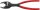 Frontgreifzange KNIPEX® TwinGrip Griffe mit Kunststoff überzogen, Länge (mm): 200