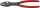 Frontgreifzange KNIPEX® TwinGrip Griffe mit Kunststoff überzogen, Länge (mm): 200