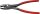 Frontgreifzange KNIPEX® TwinGrip Griffe mit Kunststoff überzogen, Länge (mm): 200