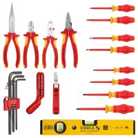 Werkzeugkoffer KNIPEX "Robust23 Start" Elektro...
