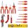 Werkzeugkoffer KNIPEX "Robust23 Start" Elektro 24-teilig