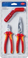 Zangen-Set KNIPEX 3-teilig best. aus Seitenschneider,...