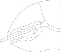 Gripzange GEDORE Länge 230mm