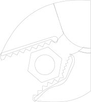 Gripzange GEDORE Länge 230mm