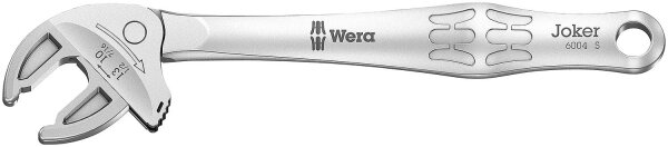 Maulschlüssel Wera 6004 Joker S selbstjustierend, mit Ratschenfunktion , SW 10,0 - 13,0