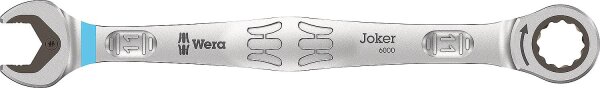 Maul-Ringratschenschlüssel Wera 6000 Joker, metrisch, SW 11,0 x 165 mm