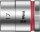 Außensechskant-Steckschlüsseleinsatz Wera 8790 HMB mit 3/8"-Antrieb, metrisch, kurz, SW 17,0 x 30 mm