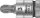 Pozidriv-Steckschlüsseleinsatz Wera 8755 A Bitnuss mit 1/4"-Antrieb, kurz, PZ3 x 28 mm