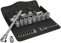 Steckschlüsselsatz WERA Zyklop 28-teilig 3/8"...