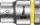 Außensechskant-Steckschlüsseleinsatz Wera 8790 HMB mit 3/8"-Antrieb, metrisch, kurz, SW 10,0 x 29 mm