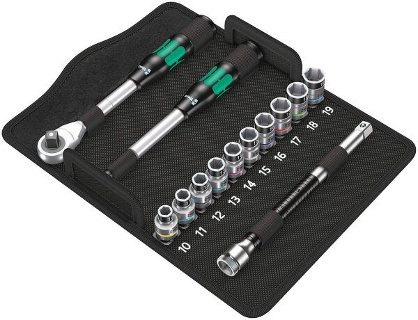 Steckschlüsselsatz WERA Zyklop Hybrid 13-teilig 1/2"