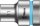 Außensechskant-Steckschlüsseleinsatz Wera 8790 HMC mit 1/2"-Antrieb, metrisch, kurz, SW 11,0 x 37 mm