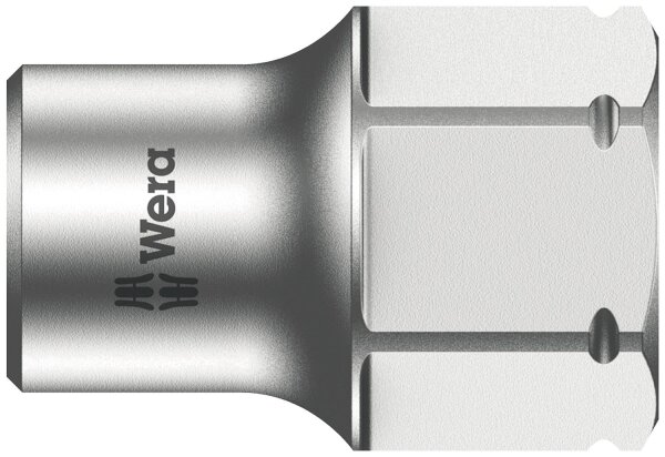 Steckschlüsseleinsatz WERA für Zyklop Mini 1/4", 6-kant, SW 10,0 Länge 18mm