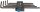 Winkelschlüsselsatz WERA 9-teilig, TORX® T8 - T40, lang
