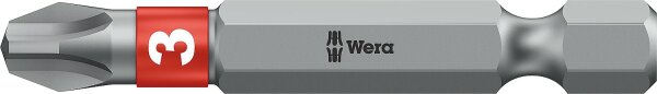 Phillips-Bit Wera 851/4 BTZ mit 1/4"-Antrieb, lang, Zähhart mit BiTorsions-Zone, PH3 x 50 mm