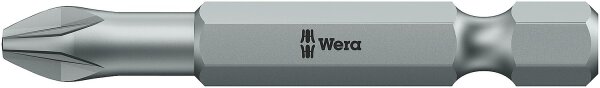 Pozidriv-Bit Wera 855/4 TZ mit 1/4"-Antrieb, lang, Zähhart mit Torsions-Zone, PZ3 x 50 mm