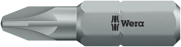 Pozidriv-Bit Wera 855/2 Z mit 5/16"-Antrieb, kurz, Zähhart, PZ4 x 32 mm