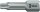 Torx®-Bit Wera 867/1 TZ mit 1/4"-Antrieb, kurz, Zähhart mit Torsions-Zone, T10 x 25 mm