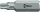 Torx®-TH (mit Bohrung) Bit Wera 867/1 Z TORX® BO mit 1/4"-Antrieb, kurz, Zähhart, T7H x 25 mm