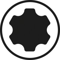 Torx®-Plus Bit Wera 867/1 IP TORX PLUS® mit 1/4"-Antrieb, kurz, Zähhart, IP3 x 25 mm