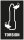Schlitz-Bit Wera 800/1 TZ mit 1/4"-Antrieb, metrisch, kurz, Zähhart mit Torsions-Zone, SL5,5 x 1,0 x 25 mm