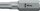 Innensechskant-Bit Wera 840/1 Z mit 1/4"-Antrieb, metrisch, kurz, Zähhart, Hex-Plus, SW 8,0 x 25 mm