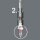 Innensechskant-Bit Wera 840/1 BTZ mit 1/4"-Antrieb, metrisch, kurz, Zähhart mit BiTorsions-Zone, Hex-Plus, SW 1,5 x 25 mm