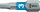 Innensechskant-Bit Wera 840/1 BTZ mit 1/4"-Antrieb, metrisch, kurz, Zähhart mit BiTorsions-Zone, Hex-Plus, SW 2,0 x 25 mm