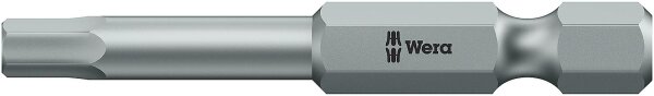 Innensechskant-Bit Wera 840/4 Z mit 1/4"-Antrieb, metrisch, lang, Zähhart, Hex-Plus, SW 3,0 x 50 mm