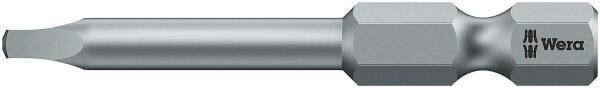 Innenvierkant-Bit Wera 868/4 Innenvierkant mit 1/4"-Antrieb, lang, Zähhart, #3 x 89 mm