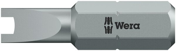 Spanner-Bit Wera 857/1 Z Spanner mit 1/4"-Antrieb, kurz, Zähhart, 6 x 25 mm