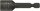 Außensechskant-Steckschlüsseleinsatz Bit 869/4 M mit 1/4"-Antrieb, metrisch, magnetisch, SW 7,0 x 50mm
