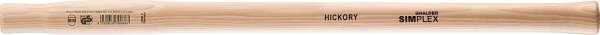 Hickorystiel HALDER® für SIMPLEX-Vorschlaghammer, Ø 80 mm, Länge 700 mm,