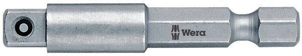 Werkzeugschaft WERA 1/4" 4-kant x 1/4" 6-kant Länge 100mm