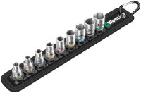Satz Steckschlüsseleinsatz WERA 9-teilig 1/4",...