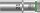 Außensechskant-Steckschlüsseleinsatz Wera 8790 HMC Deep mit 1/2"-Antrieb, metrisch, lang, SW 21,0 x 83 mm