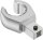 Einsteck-Ringschlüssel, offen Wera 7775, 9 x 12mm Anschluss, Form A, SW 13,0 mm