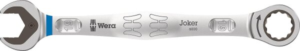 Maul-Ringratschenschlüssel Wera 6000 Joker, metrisch, SW 19,0 x 246 mm
