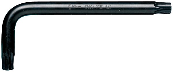 Torx®-Winkelschlüssel Wera 967 TORX®, BlackLaser, T30 x 70 mm