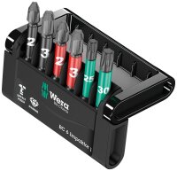 Bit-Set WERA 6-teilig Phillips, Pozidriv, TORX®...