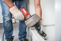 Elektrische Rohrreinigungs- spirale K45AF-5, 7,6m Spirale mit Innenseele