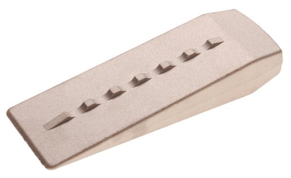 Spaltkeil-Aluminium BAHCO 6304 geriffelte Oberfläche 120mm lang