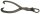 Stahlzange BAHCO 1449, mit Öse Öffnungsweite 60-420mm max. Ladegewicht 1500kg