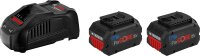 Akku-Set BOSCH 18V mit 2x 5,5 Ah ProCORE Akku und...