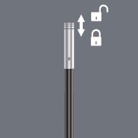 Bithalter WERA mit flexiblem Schaft Länge 173,5mm