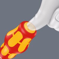 Bithandhalter WERA VDE Kraftform Turbo für 1/4"...