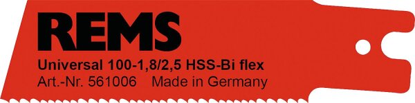 REMS Universalsägeblatt 100-1,8/2,5 VPE :5 Stück