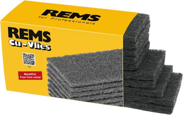 REMS Reinigungsvlies Cu-Vlies, VPE 10 Stück