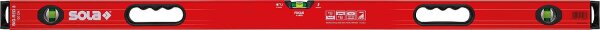 Aluminium-Wasserwaage Sola BIG RED 3, 1200 mm, 3 Libellen